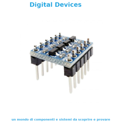 Logic Level Converter 4 Channels Bidirectional I2C Arduino Raspberry