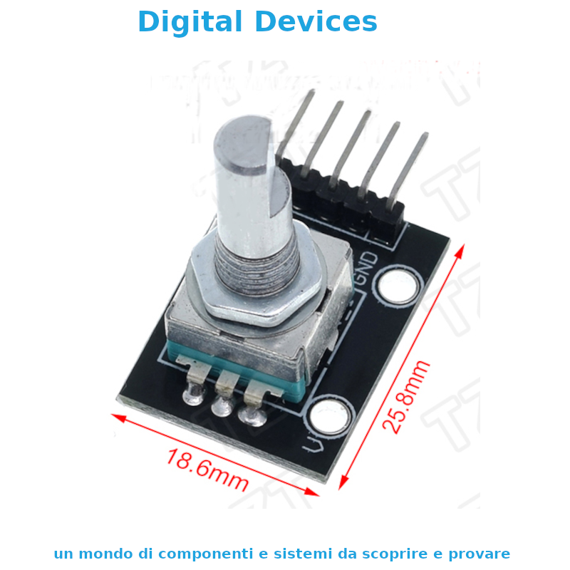 KY-040 module - Rotary Encoder