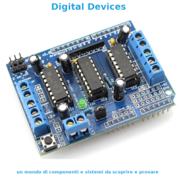 L293D Module - DC Step-Step Servomotor Driver