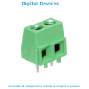 CS to Straight Screw Terminal Blocks Pitch 2.54 mm Pin 2 - 3 - 4 - 5 - 6 - 7 - 8 - 10 - 12 - 16