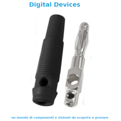 4 mm Banana Plug Connector - Stackable