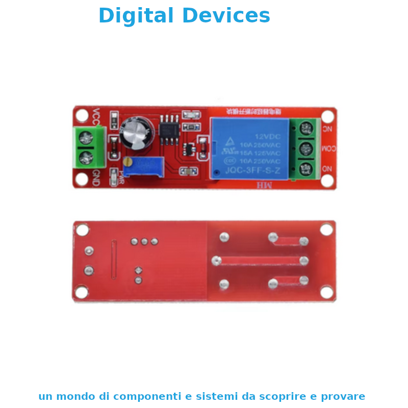 Delayed ON Relay Module - 5V - 1-10s