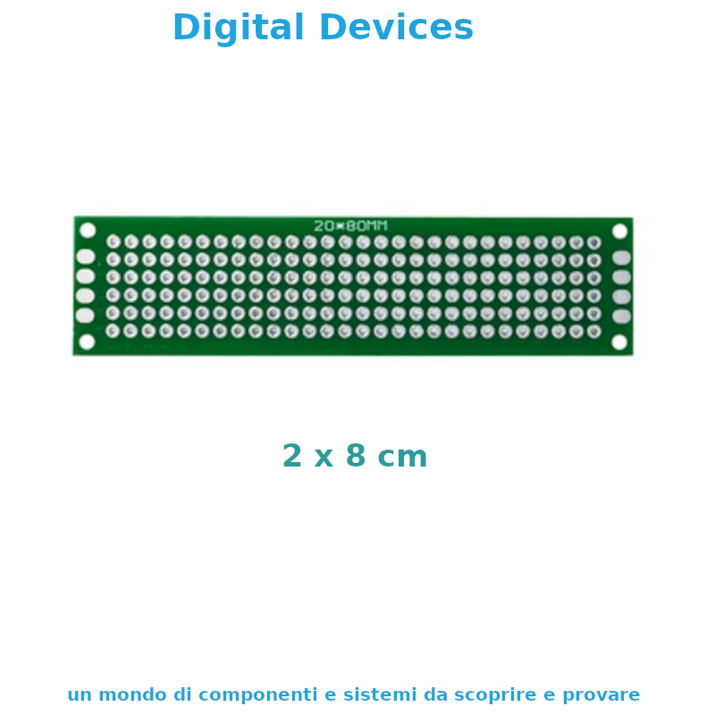 Experimental Millefori Vetronite Double Sided Perforated Base 2x8 - 3x7 - 4x6 - 5x7 - 6x8 - 7x9 cm.